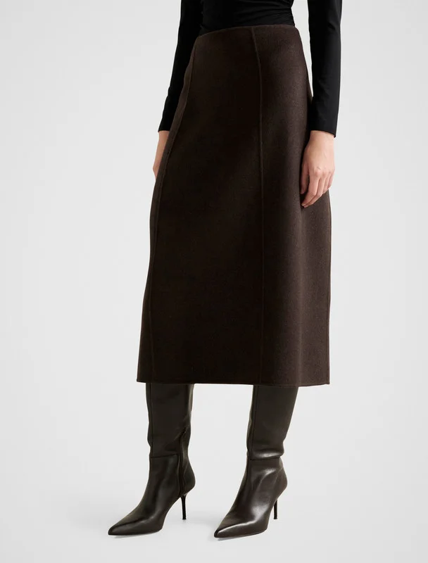 forever new  AMARA Felled Circle Midi Skirt for Women | Best Price UAE